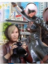 摄影师福音：角色扮演少女2B酱篇 カリスマカメラマン シュンが行く！コスプレ少女2Bちゃん編 3D互动游戏【1185】